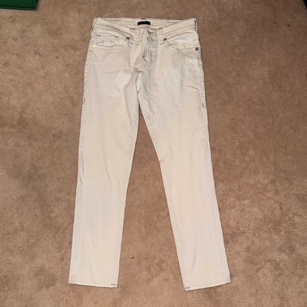 Stylish White Denim Jeans